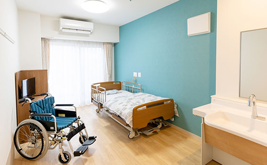 病院を退院し、地域での暮らしを希望している